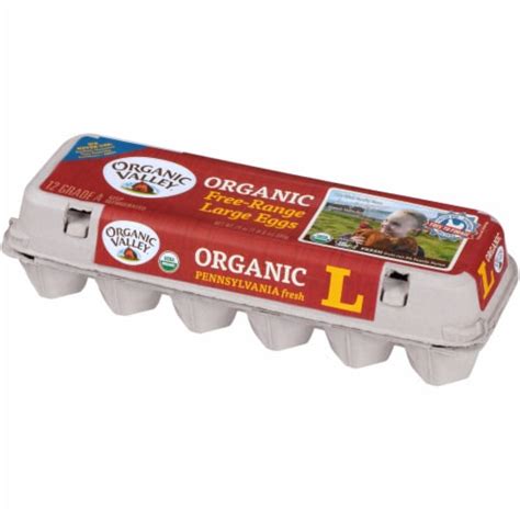 Organic Valley Free Range Large Brown Eggs 12 Ct Ralphs