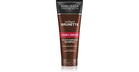 John Frieda Brilliant Brunette Visibly Deeper Shampoing Brillance Pour