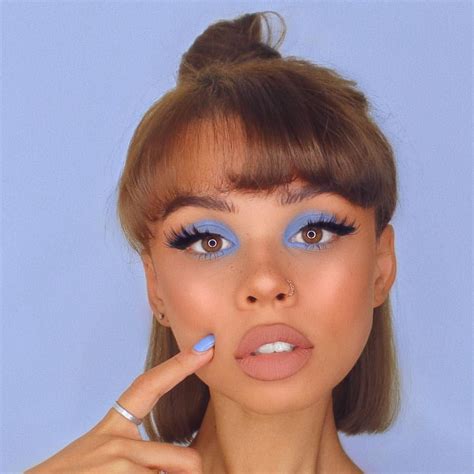 Snitchery On Instagram Periwinkle Blue Inner Eyelid Eyeshadow Makeup