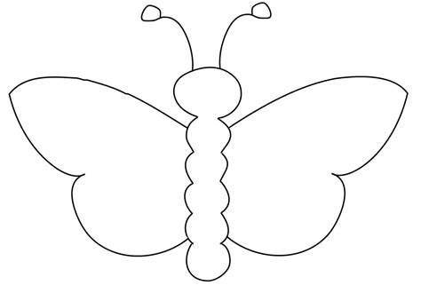 Free Outline Of A Butterfly Download Free Outline Of A Butterfly Png