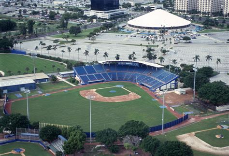 Municipal Stadium in West Palm Beach, Florida. Home of the West Palm