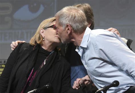 Carrie Fishers Ex Lover Harrison Ford Leads Tributes To The Star Wars