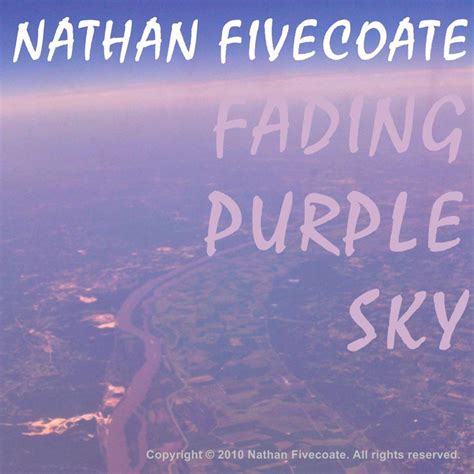 Fading Purple Sky Nathan Fivecoate