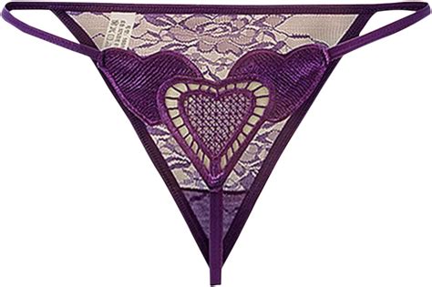 Amazon Com Sexy Lace Thong Underwear For Women Naughty Slutty T Back Panties See Through Bikini