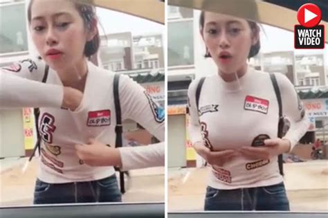 woman readjusts bra in tinted car window but it ends terribly daily star