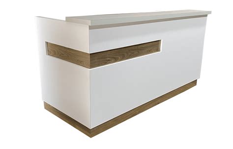 Maddox White Reception Counter Reception Counter Solutions