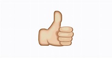Thumbs Up Emoji Text | Template Business
