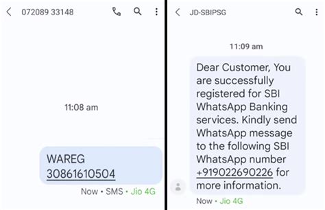 How To Activate Sbi Whatsapp Banking Sbi New Whatsapp Banking Service