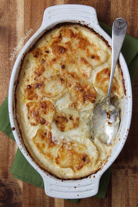 Four Cheese Garlic Scalloped Potatoes Recipe From