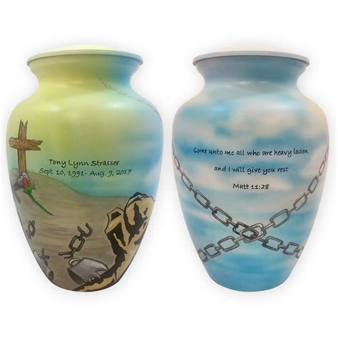 A Collage Of Personal Artwork For A Custom Memorial Urn Cremation Blog