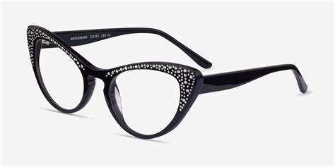 Abyssinian Cat Eye Black Glasses For Women Eyebuydirect