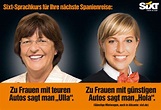 Sixt Ulla Schmidt Dienstwagen Werbekampagne - Sixt Magazine