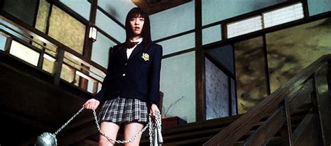 Chiaki Kuriyama Gogo From Kill Bill Vol Kuriyama Hair Color For Hot