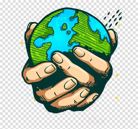 Earth Day Save The World Save The Earth Clipart Hand