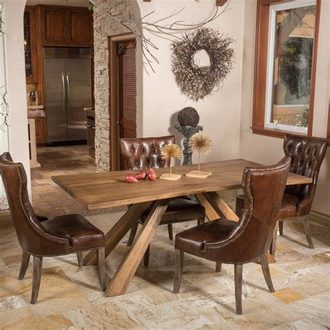 Solid wood dining room table canada. Baney Solid Wood Dining Table (With images) | Wood ...