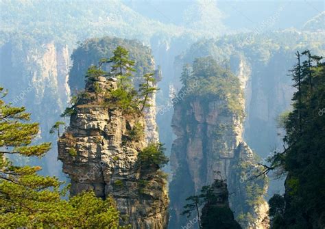 Parque Nacional Zhangjiajie China Montañas Avatar — Foto De Stock