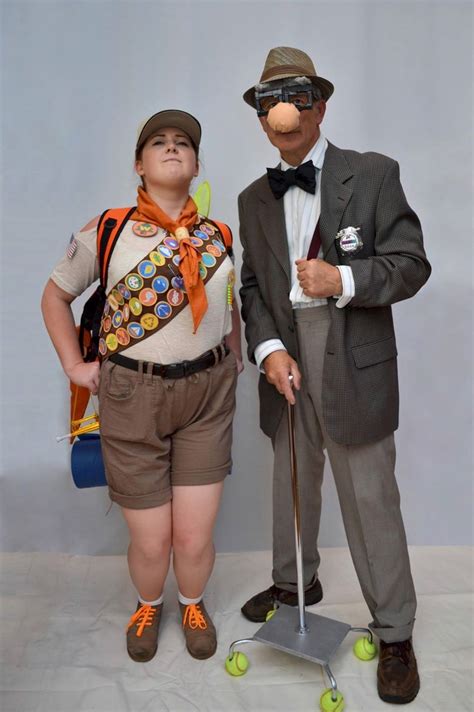 Disney Pixar Up Costume Russell And Mr Fredericksen And What An