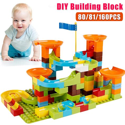 Wooden Blocks 8081160pcs Diy Assembly Kids Game Play Building