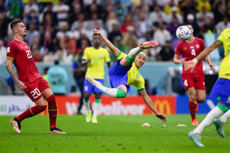 Richarlisons ‘bicycle Kick Voted Best Goal Of 2022 World Cup