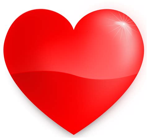 Coeur Rouge Fond Transparent Tube Saint Valentin
