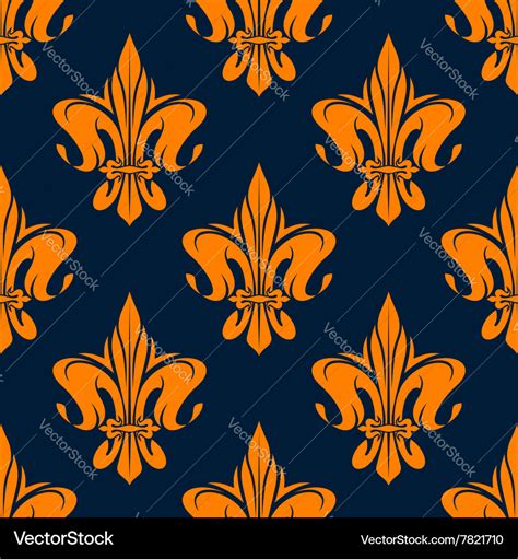 Vintage Floral French Seamless Pattern Royalty Free Vector