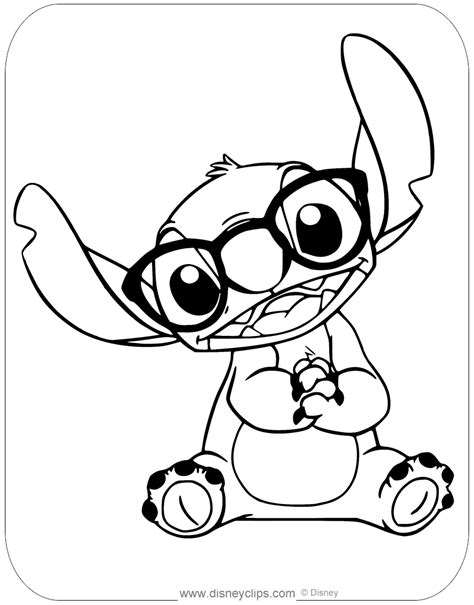Lilo And Stitch Coloring Pages Disney Lilostitich Free Coloring