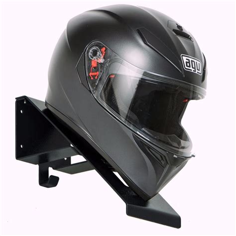 Helmet Holder Storage Shelf Hanger Rack Fixation On Wall Moto