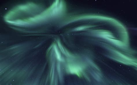 Aurora Borealis Night Starry Sky Sky Stars Northern Lights