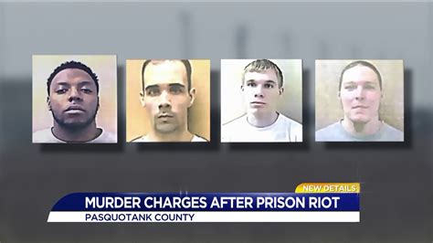 Four Inmates Charged With Murder After Attempted Prison Escape Incident