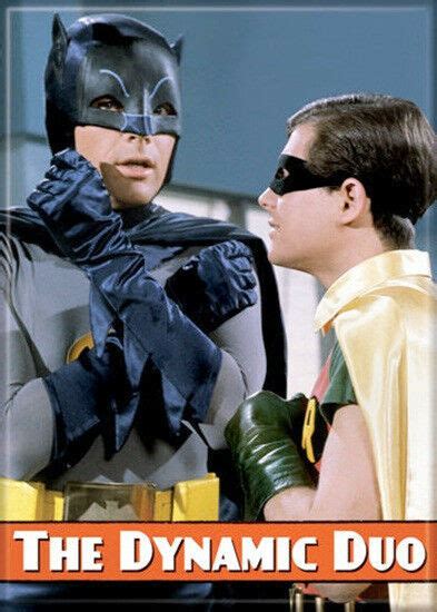 Batman 1960 S Tv Series The Dynamic Duo Batman And Robin Photo Refrigerator Magnet Magnets
