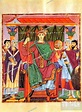 OTTONE III di Sassonia (980 - 1002) in trono, fu re di Germania dal 983 ...