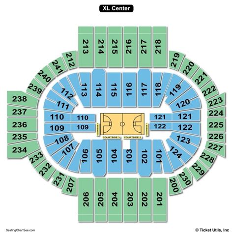 Hartford Xl Center Seating Chart With Seat Numbers Cabinets Matttroy