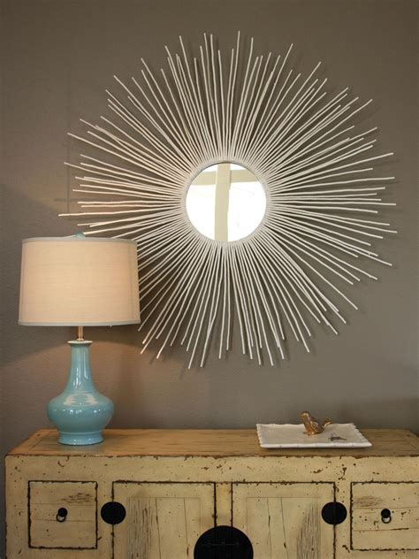30 Exceptional Ideas For Decorating With A Sunburst Mirror