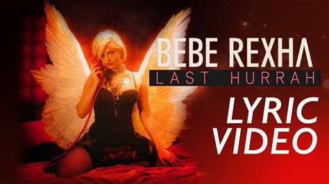 70 for free, and see the artwork, lyrics and similar artists. Bebe Rexha - Last Hurrah - Karaoke Lyric Video | 6CAST ...