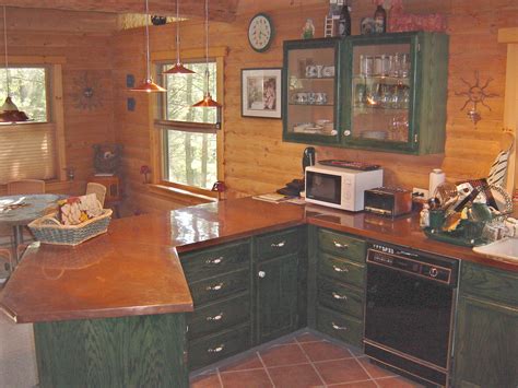 Counter Top For Log Cabin Kitchen Home Design And Decor Reviews