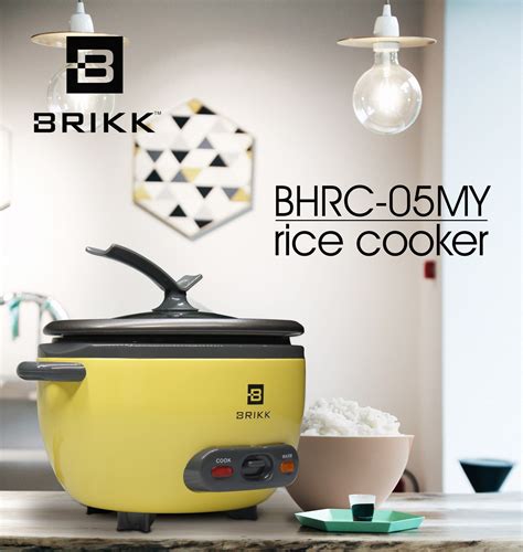 Brikk BHRC 05MY 5 Cups Rice Cooker Ansons