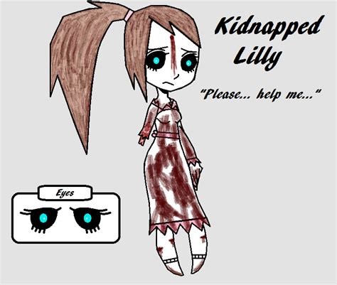 Kidnapped Lilly Creepypasta Oc Ref Sheet By Lonely Lost Heart On