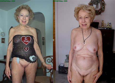 Granny Clothed Unclothed Porn Photos Online
