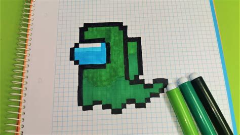 Pixel Art Minecraft Cuadriculado Among Us Download Minecraft Maps And