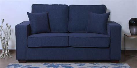 Shop two seater fabric sofas at ikea. Fabric - Two seater - Navy blue | Seater sofa, 2 seater ...