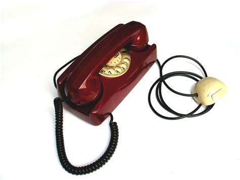 Vintage Automatic Rotary Telephone Italian Retro 1975 Etsy Vintage
