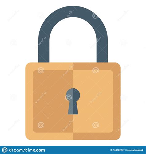 Padlock Restricted Access Color Vector Icon Which Can Easily Modify Or
