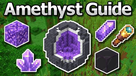 Farming An Amethyst Geode Minecraft Survival Guide Archives Creepergg