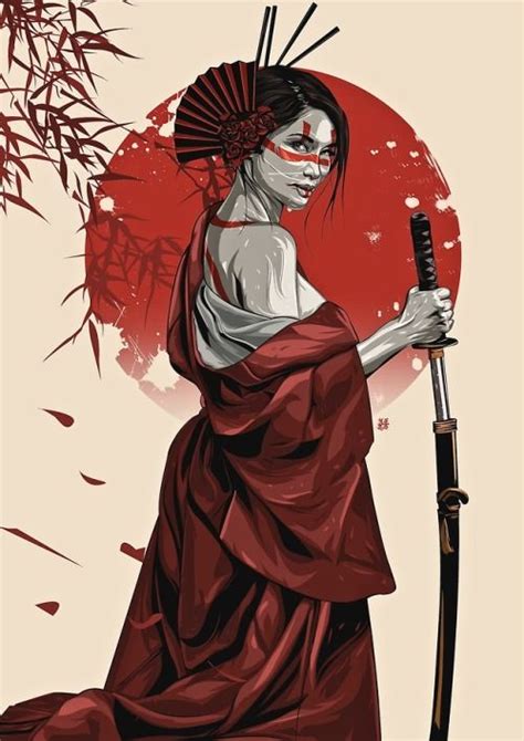 Y A K U Z D A In 2020 Samurai Artwork Japanese Tattoo Art Geisha Art