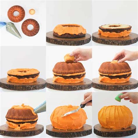 How To Make A Halloween Pumpkin Bundt Cake Taming Twins