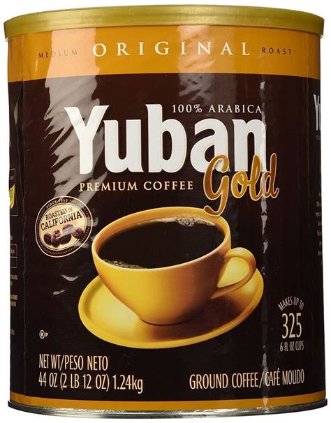 Yuban Gold Original Medium Roast Premium Ground Coffee 44 Oz Dented Can