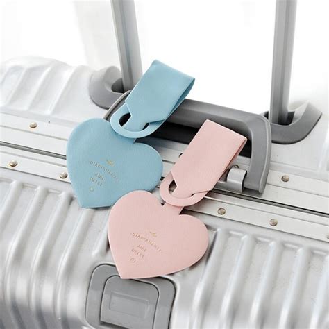 New Creative Cute Luggage Tag Travel Accessories Pvc Suitcase Id