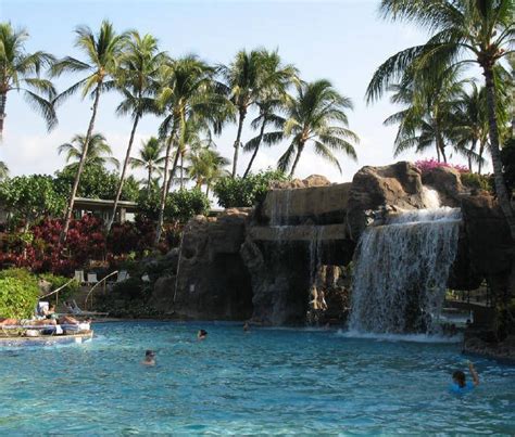 Hilton Waikoloa Hawaii Amazing Water Slide And Pool For The Kids