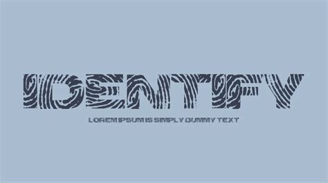 Identify Font Download Free For Desktop And Webfont