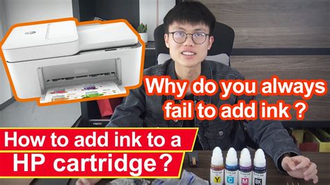 How To Refill Black Ink Cartridges Hp 67xl 65 64 63 62 61 60 305 304